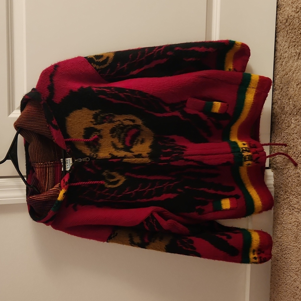 Unisex Bob Marley Zip-Up